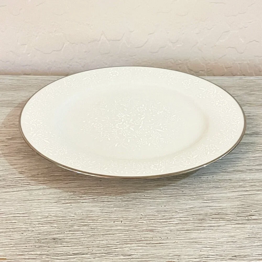 Noritake Ivory China 7192 Affection Salad Plate 8.25